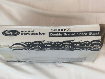 Sound Percussion Labs SP880SS Double Braced Snare Stand Chrome NIB