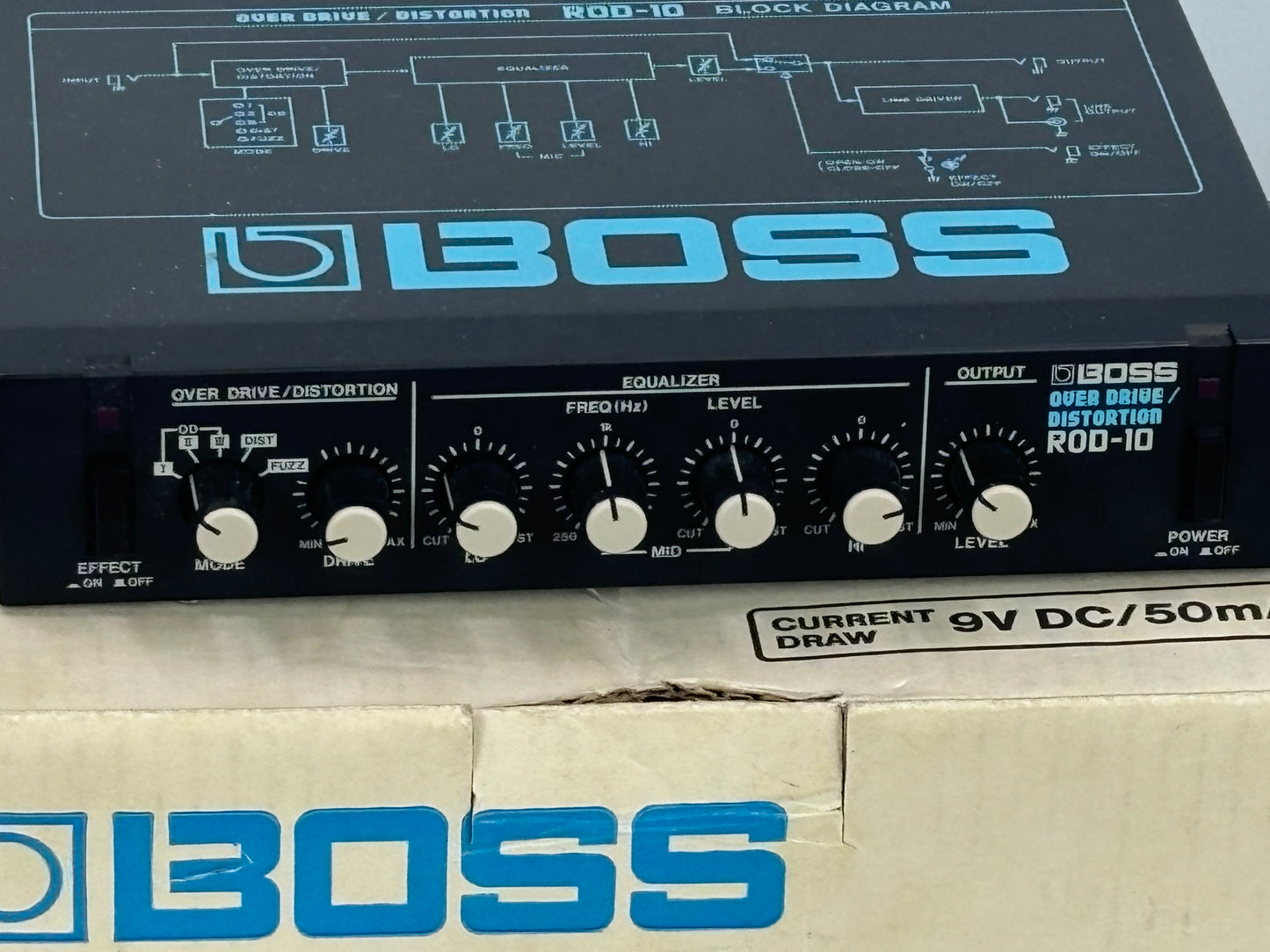 BOSS ROD-10 Overdrive/Distortion Unit