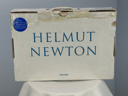 Rare Helmut Newton Sumo Coffee Table Book with Stand