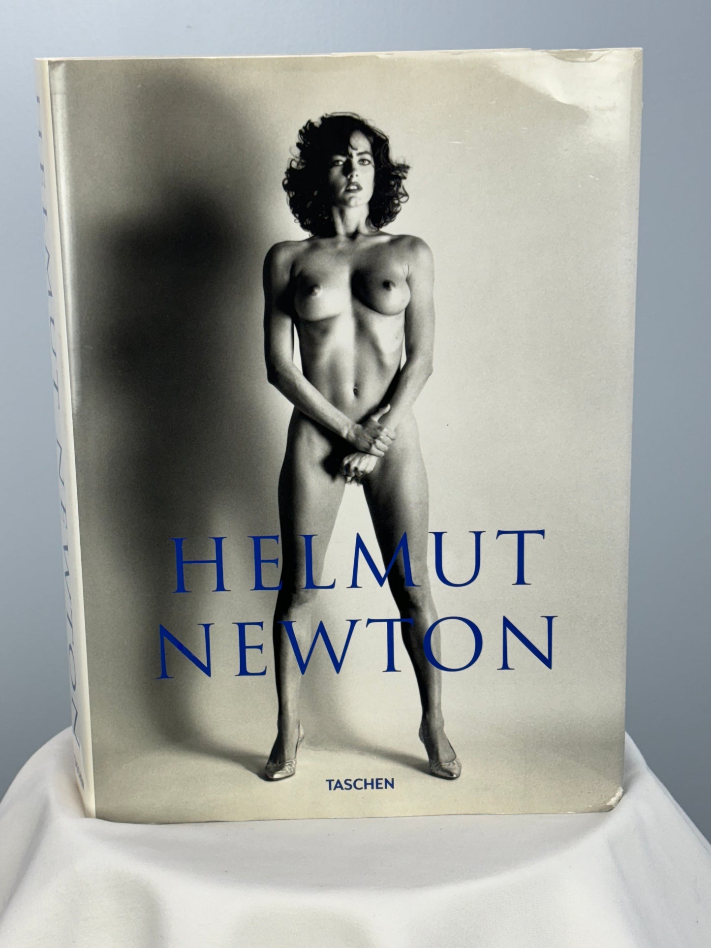 Rare Helmut Newton Sumo Coffee Table Book with Stand