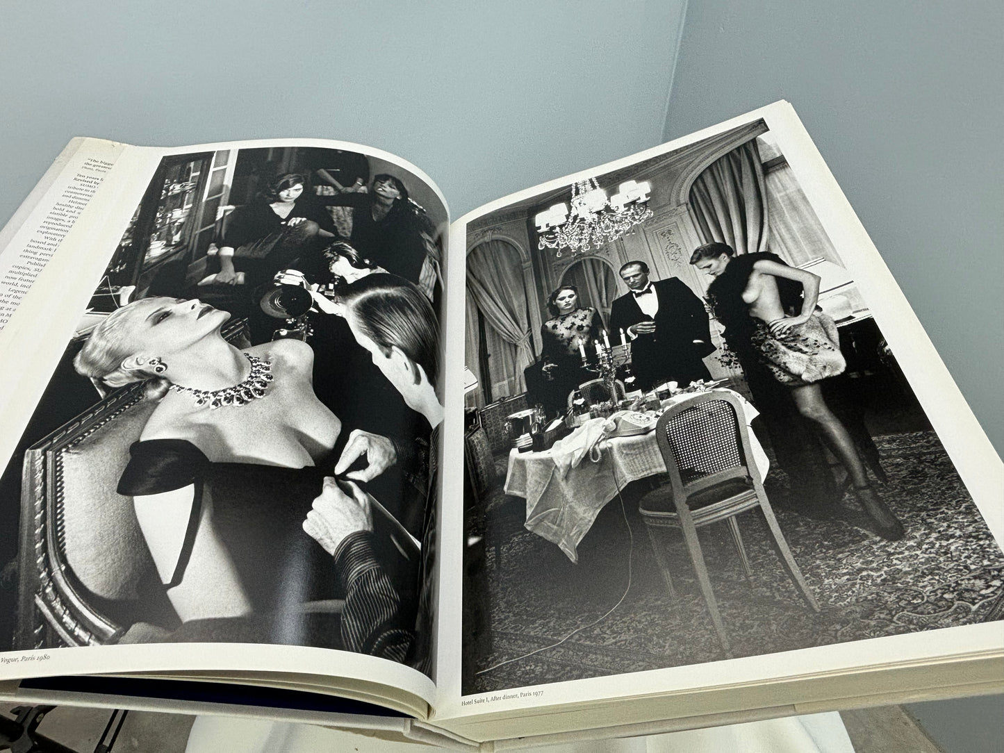 Rare Helmut Newton Sumo Coffee Table Book with Stand