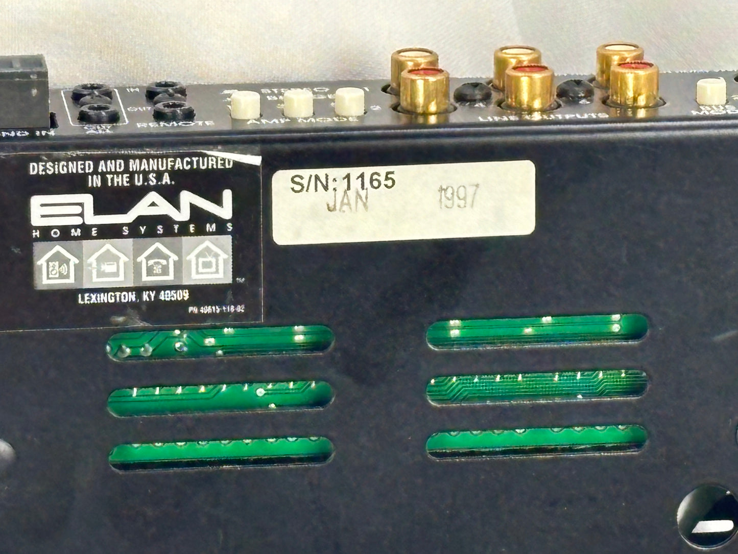 Elan Z-660 Power Amplifier